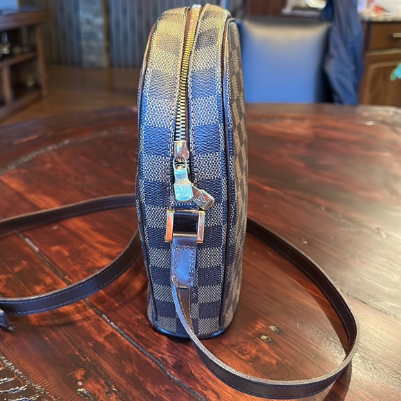 Louis Vuitton Ipanema PM Damier Ebene Crossbody Shoulder Bag Unisex - Picture 3 of 13